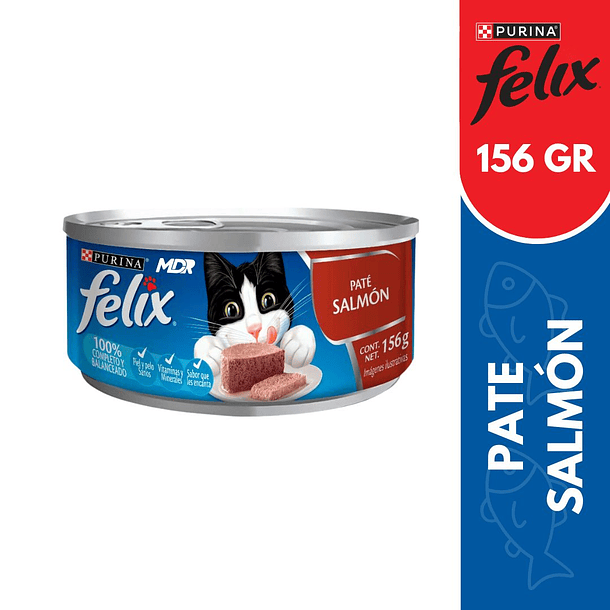 Lata Felix Paté Salmón