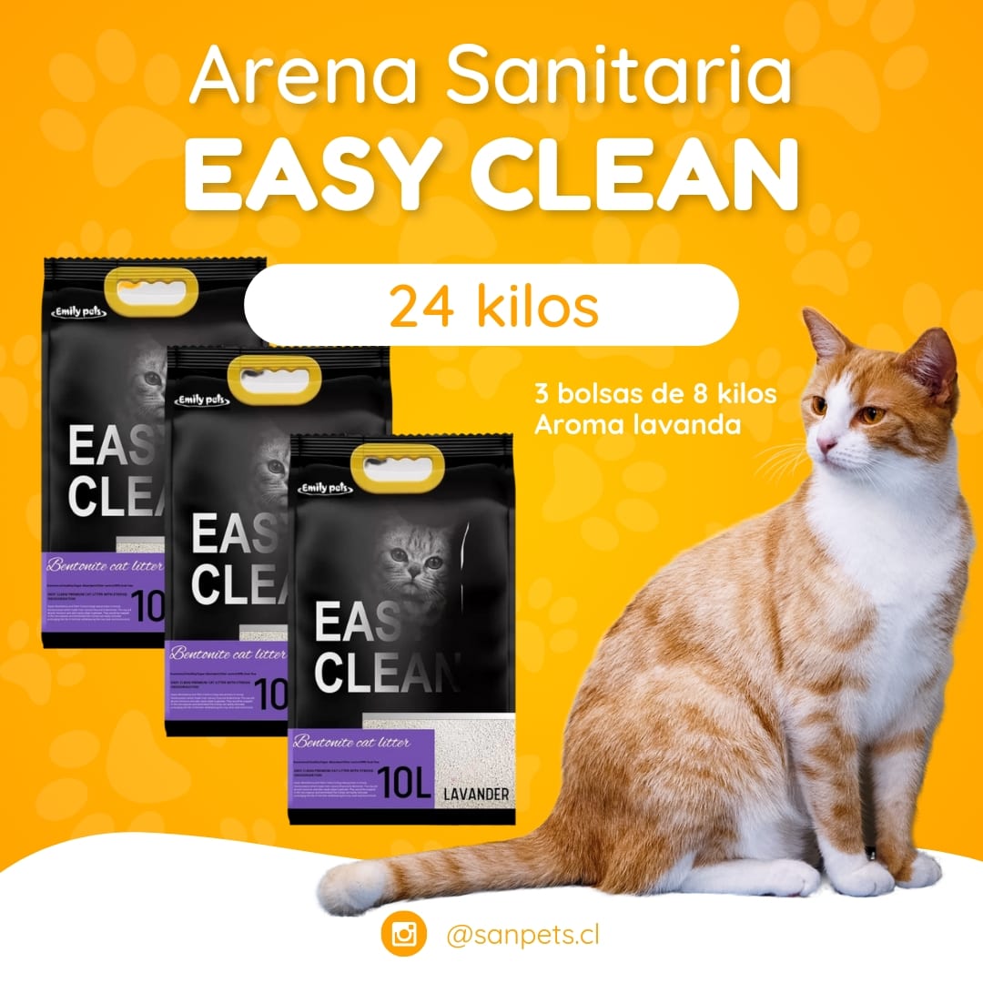 Arena Sanitaria Easy Clean 24 kilos